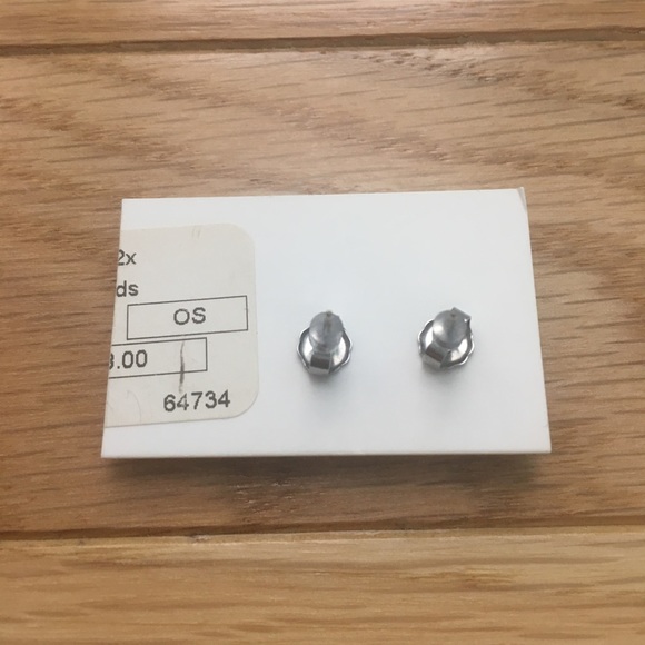 NWT Maple and Mauve Chevron Earrings - Picture 2 of 2